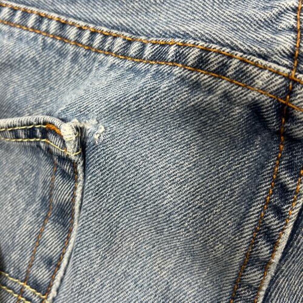 Levi's 505 Dad Jean Shorts Men's 36" (36x10) Cutoffs Grunge Jorts Retro Denim - Picture 10 of 15